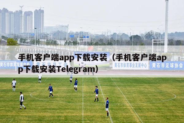 手机客户端app下载安装（手机客户端app下载安装Telegram）