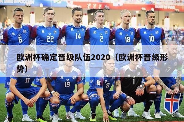 欧洲杯确定晋级队伍2020（欧洲杯晋级形势）