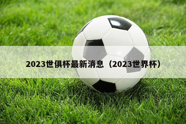 2023世俱杯最新消息（2023世界杯）